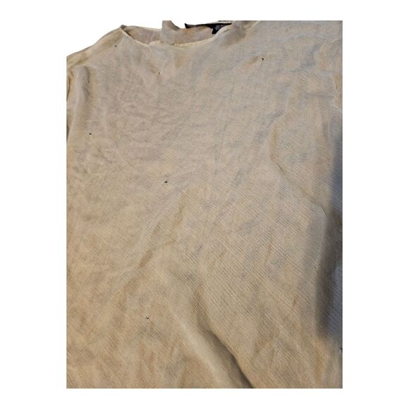 Love Potion 1XL Sheer 100% Rayon Long Sleeve Blouse - Picture 6 of 11